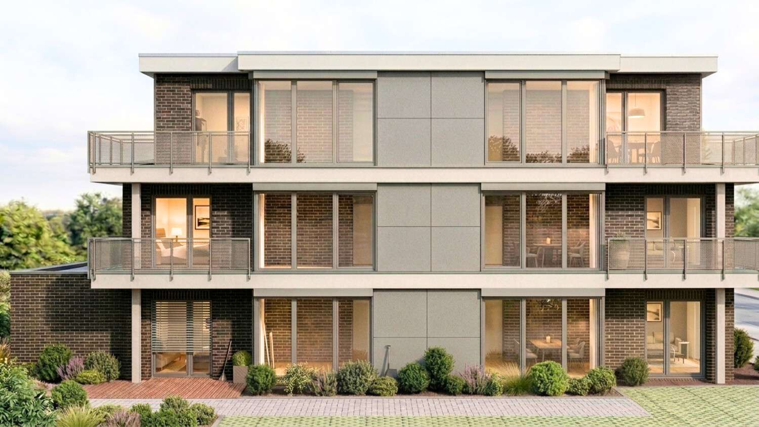 Thumbnail-Wohnung zum Kaufen in Wiefelstede 338.680,00 € 84.67 m²