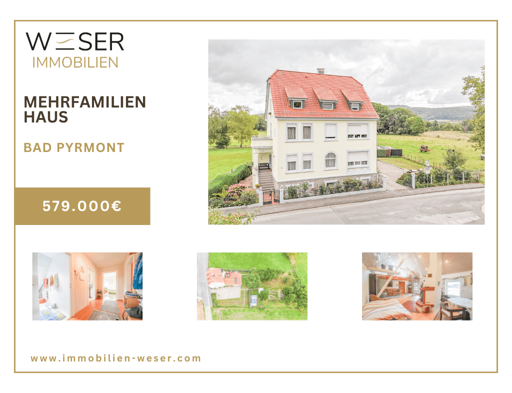 Thumbnail-Haus zum Kaufen in Bad Pyrmont 579.000,00 € 413.85 m²