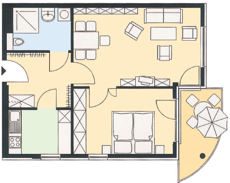 Thumbnail-Wohnung zum Kaufen in Dortmund 245.000,00 € 66 m²