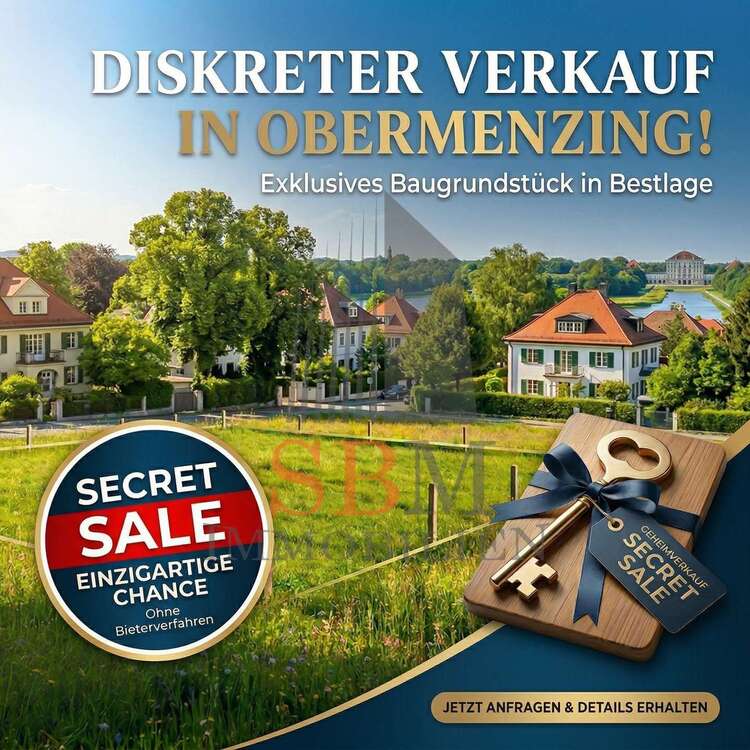 Thumbnail-Grundstück zu verkaufen in München 3.600.000,00 € 1200 m²