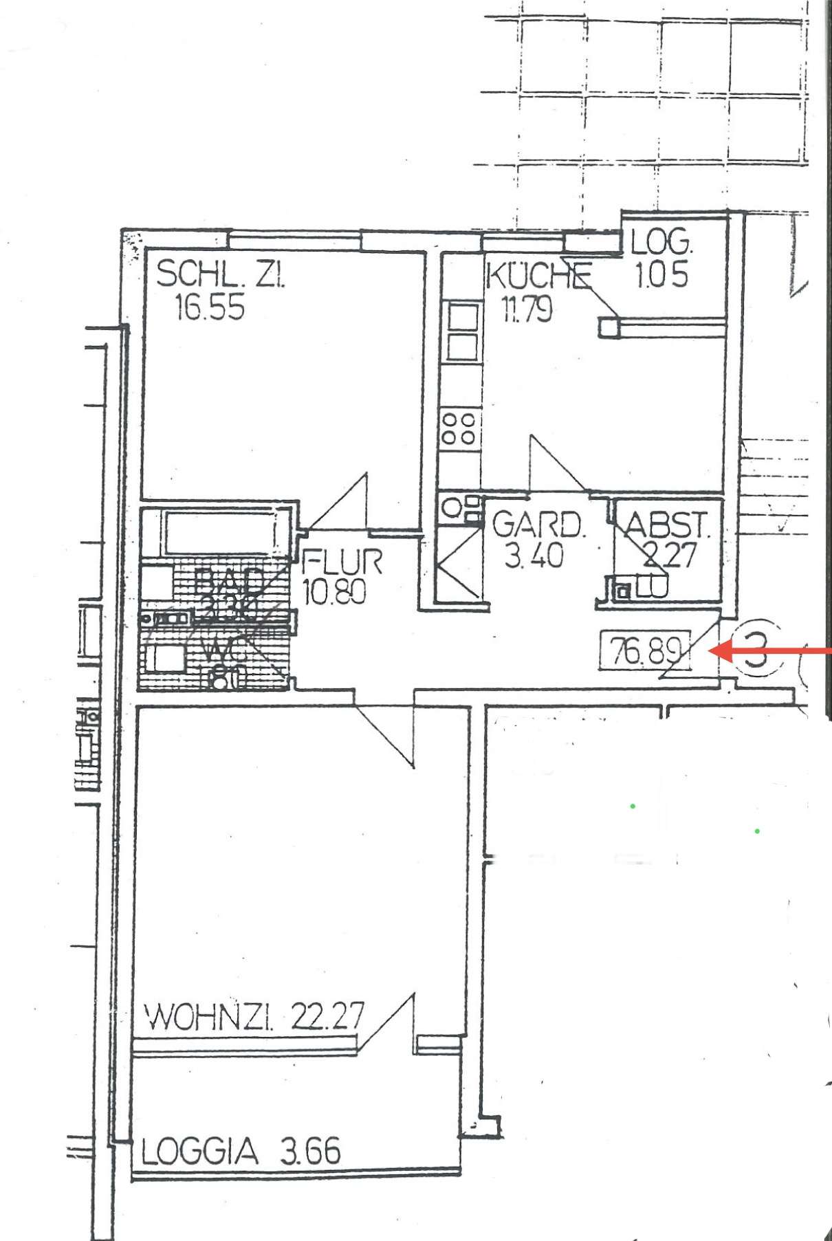 Thumbnail-Wohnung zum Mieten in Grafing 1.000,00 € 69 m²