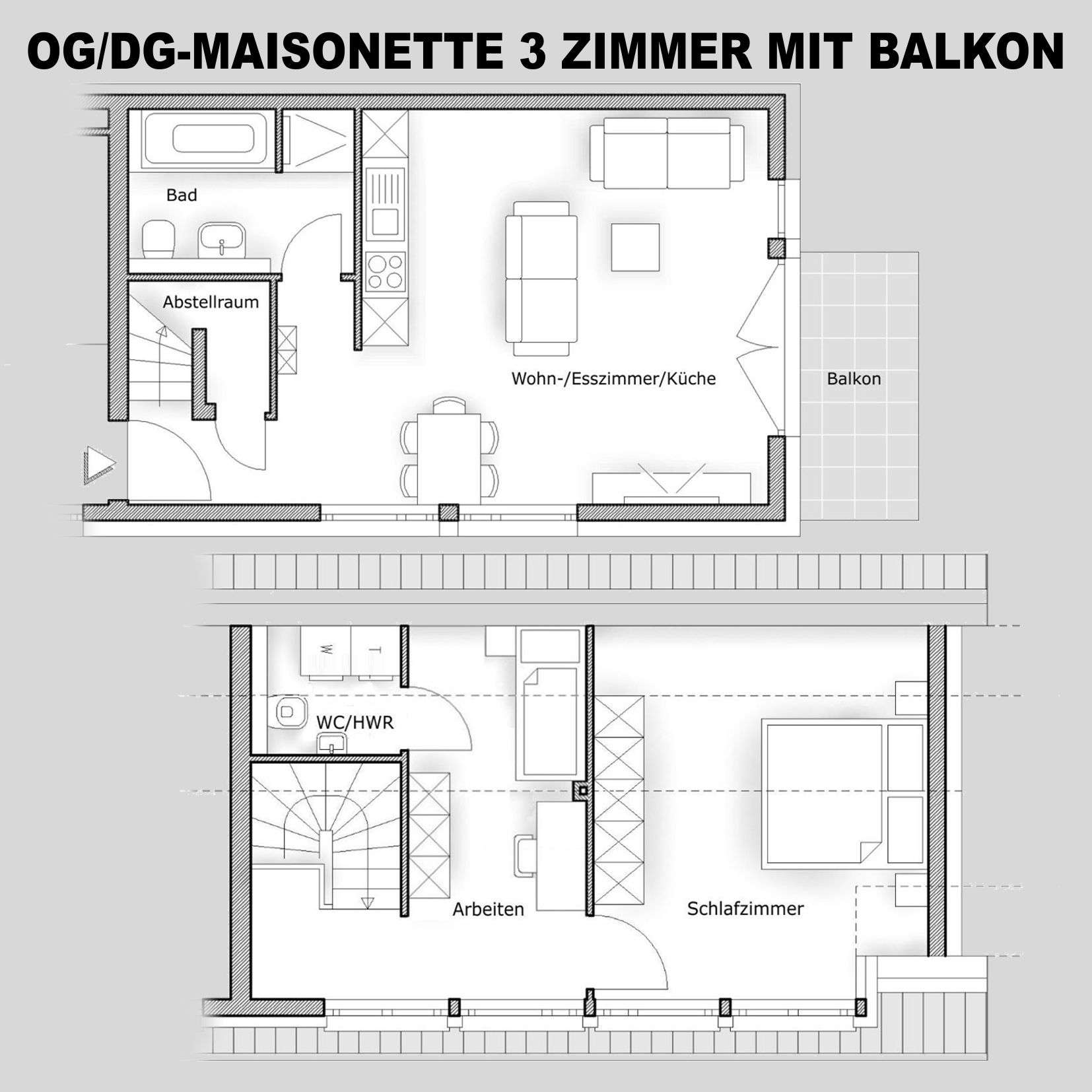 Thumbnail-Wohnung zum Mieten in Mannheim 1.065,00 € 69 m²