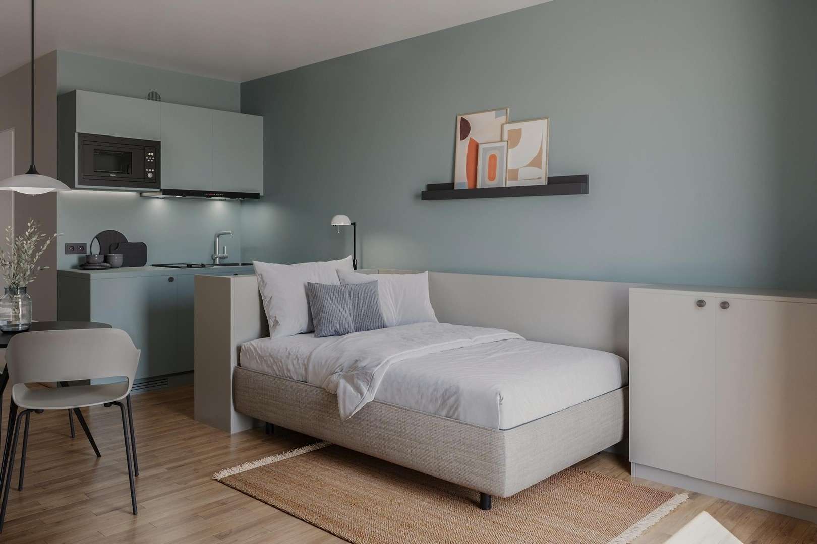 Thumbnail-Wohnung zum Mieten in Frankfurt 780,00 € 21 m²