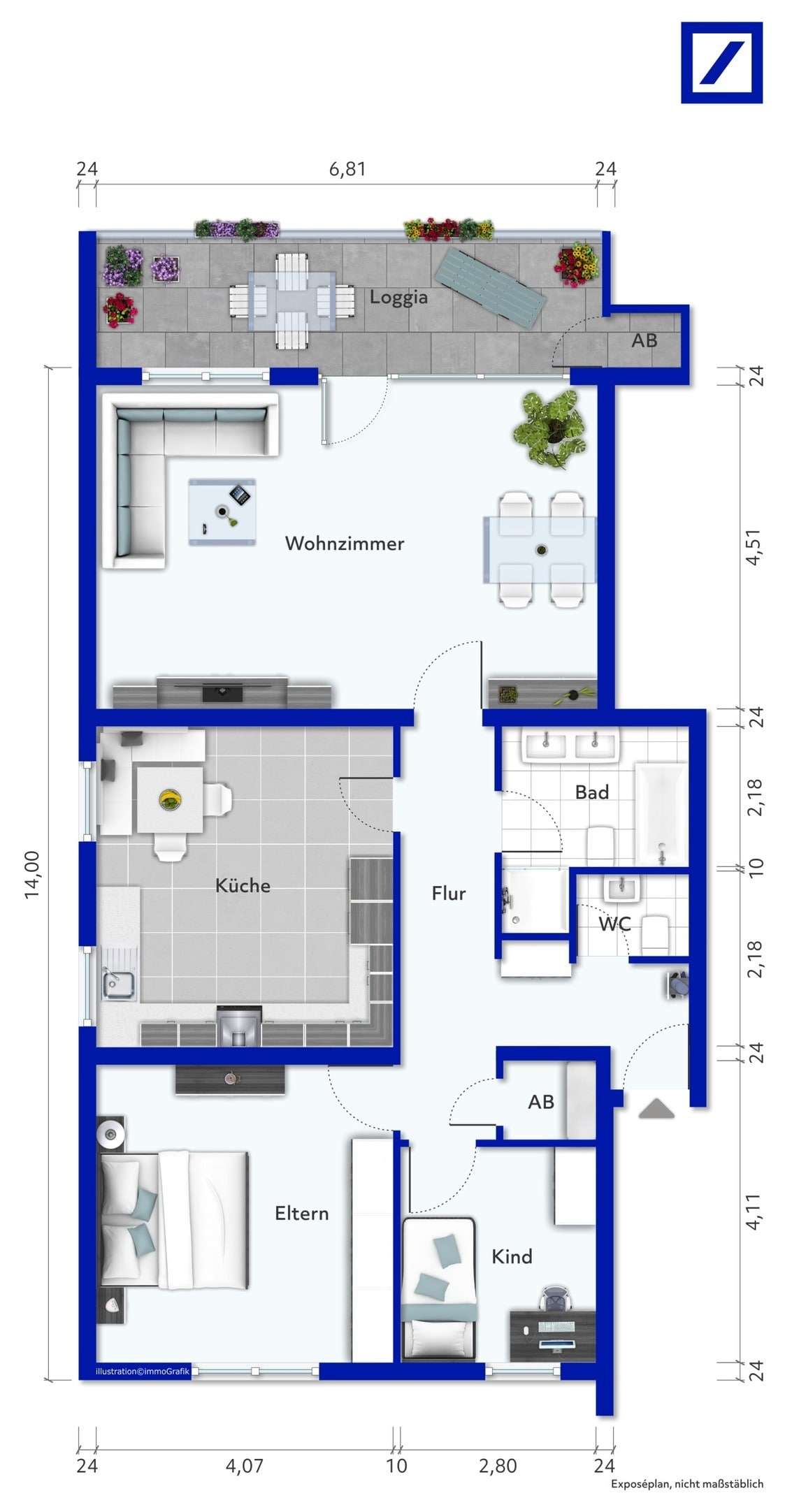Thumbnail-Wohnung zum Kaufen in Wermelskirchen 245.000,00 € 95.34 m²
