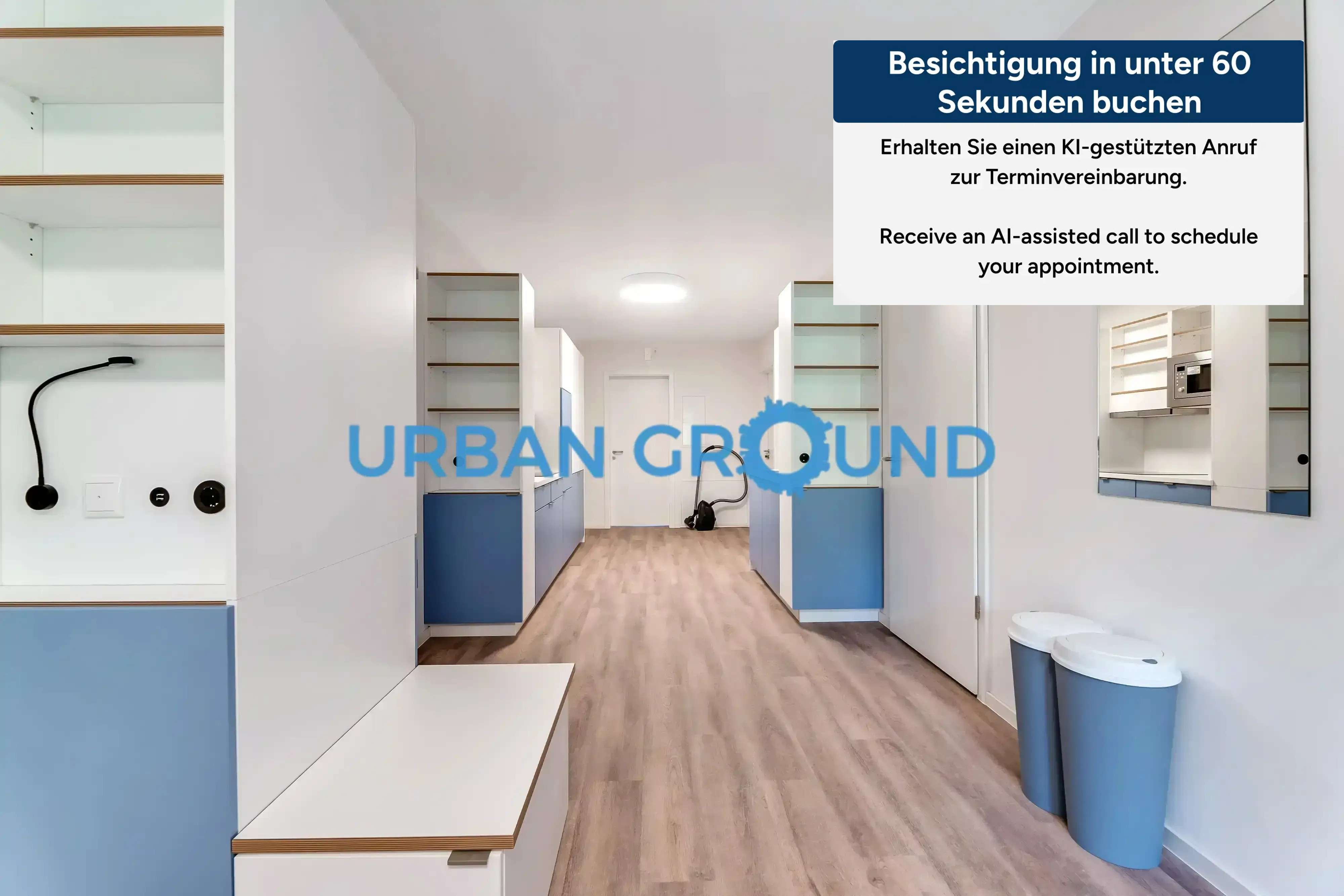 Thumbnail-Wohnung zum Mieten in Berlin 432,60 € 18.1 m²