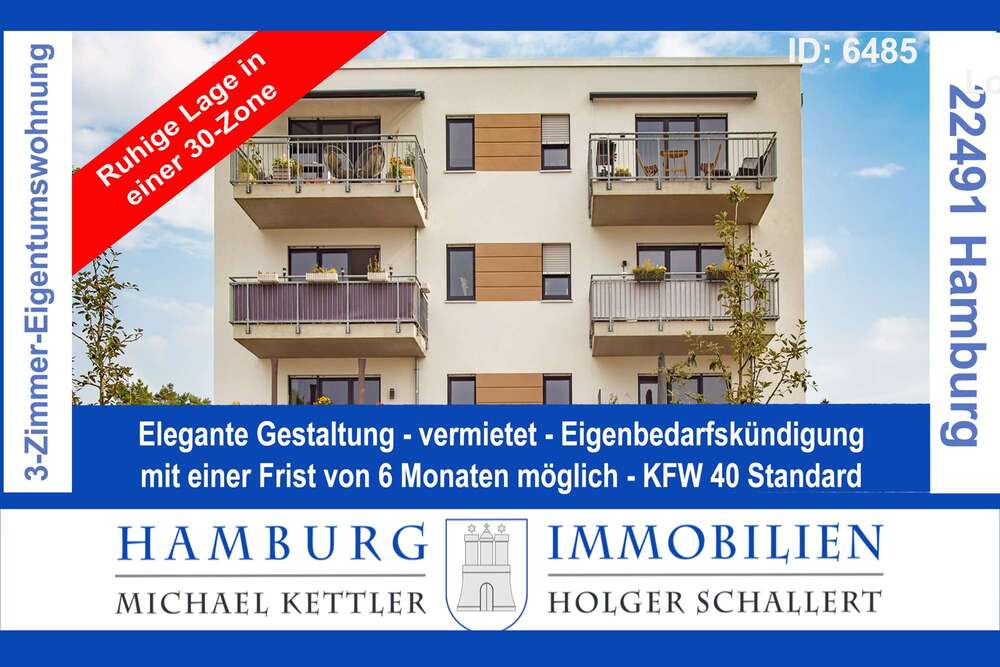 Thumbnail-Wohnung zum Kaufen in Hamburg Langenhorn 420.000,00 € 71.64 m²