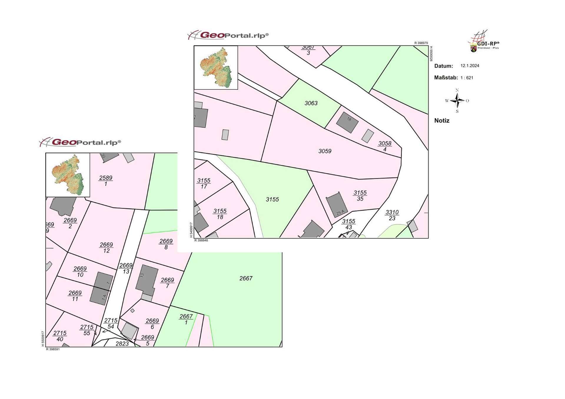 Thumbnail-Grundstück zu verkaufen in Lauterecken 12.000,00 € 2756 m²