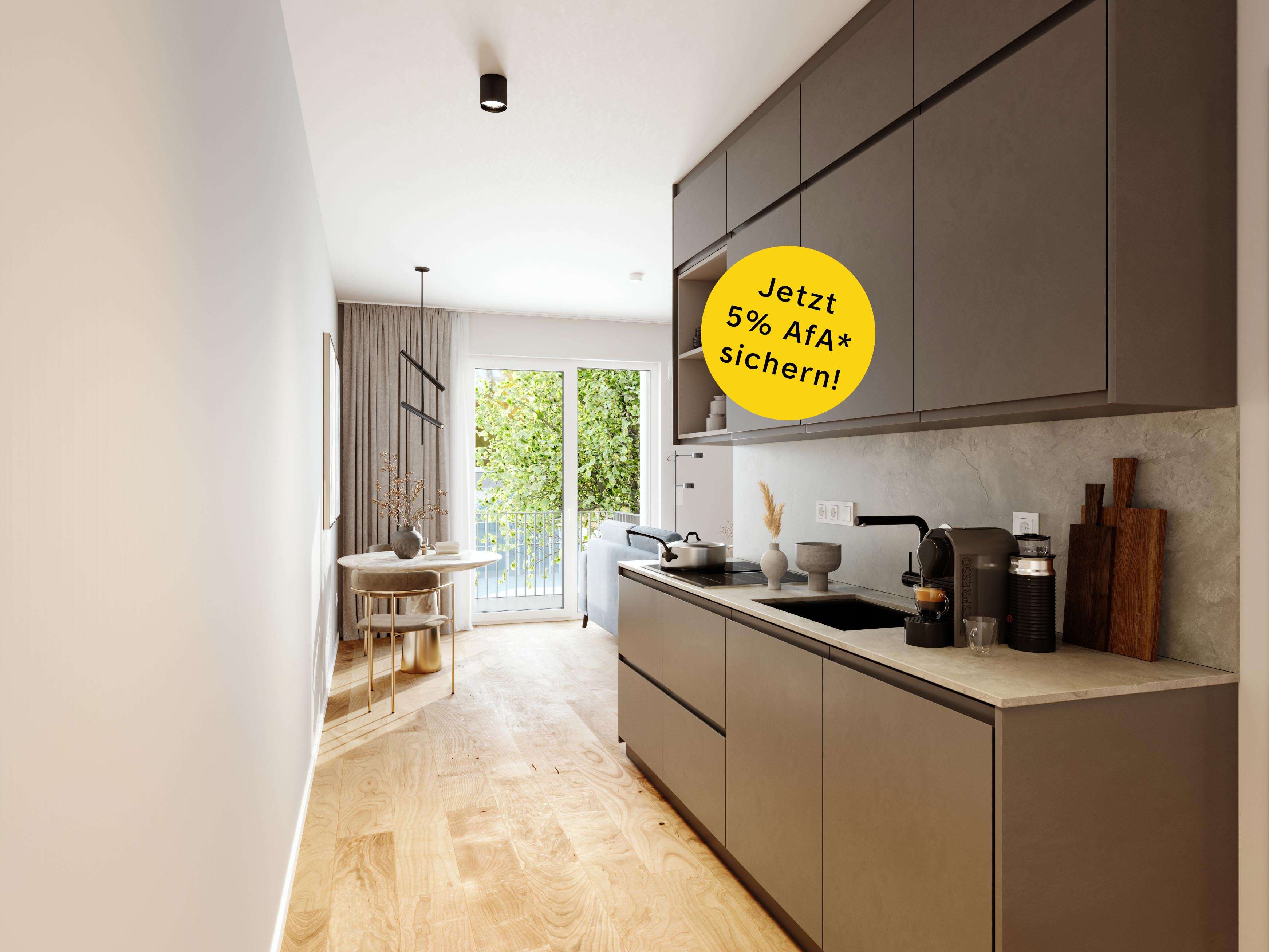 Thumbnail-Wohnung zum Kaufen in Berlin 184.900,00 € 30.79 m²