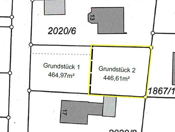 Thumbnail-Grundstück zu verkaufen in Ingolstadt 469.000,00 € 446.61 m²