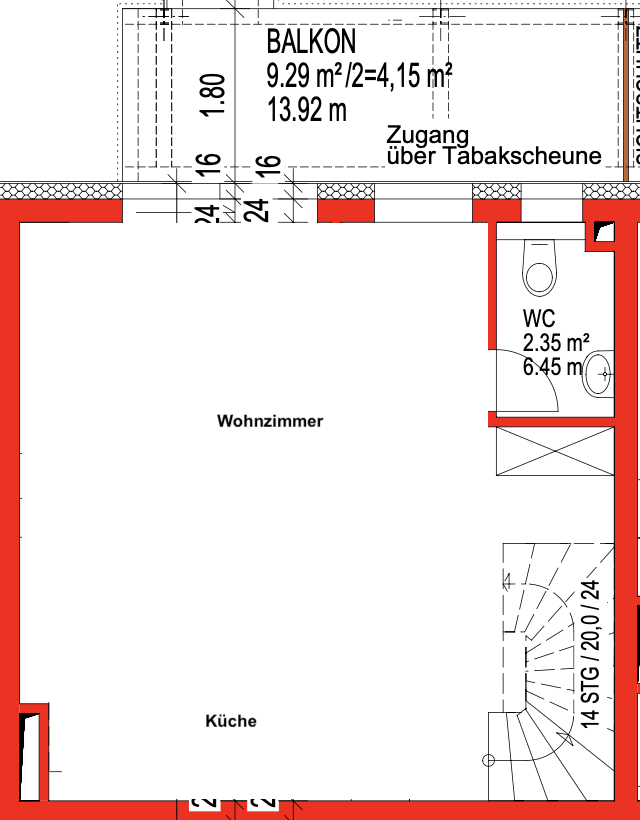 Thumbnail-Wohnung zum Mieten in Mannheim 1.180,00 € 110 m²