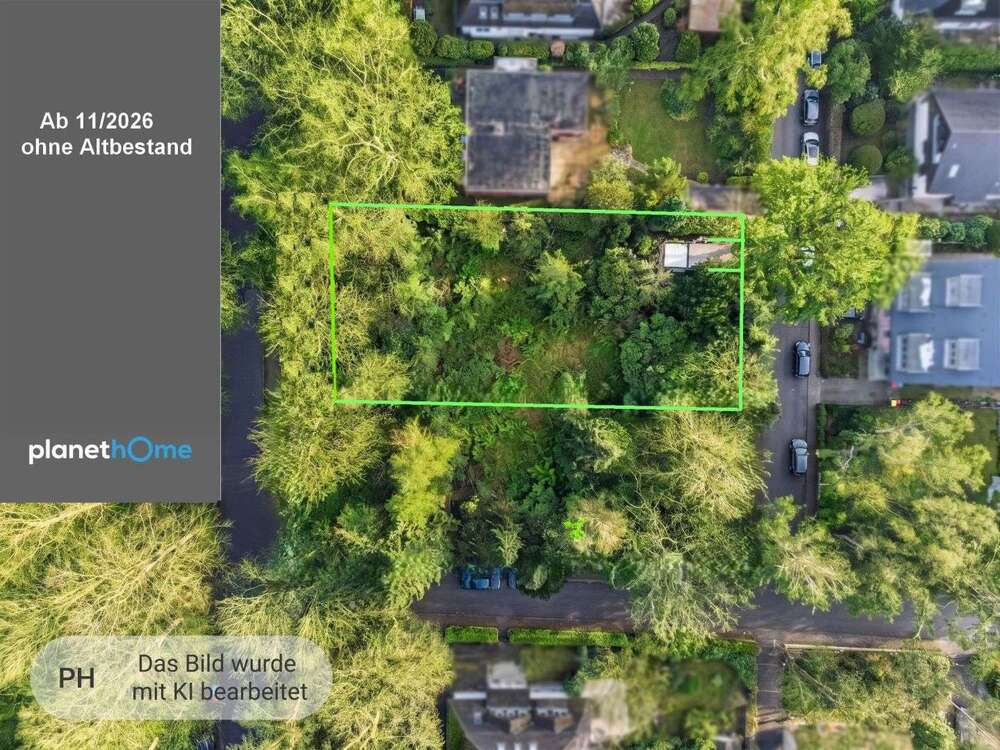 Thumbnail-Grundstück zu verkaufen in Hamburg 779.950,00 € 860 m²
