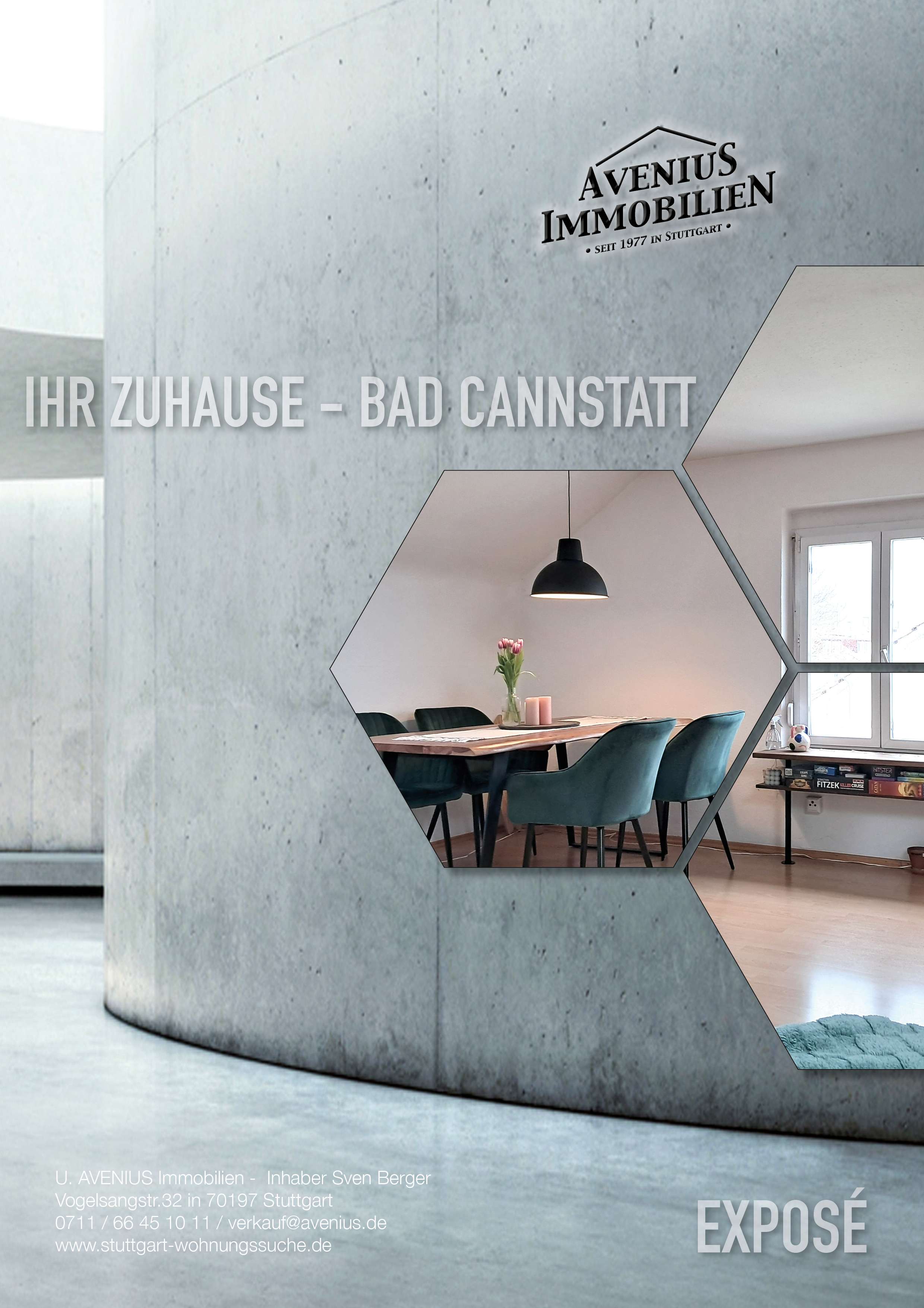 Thumbnail-Wohnung zum Mieten in Stuttgart 800,00 € 72 m²