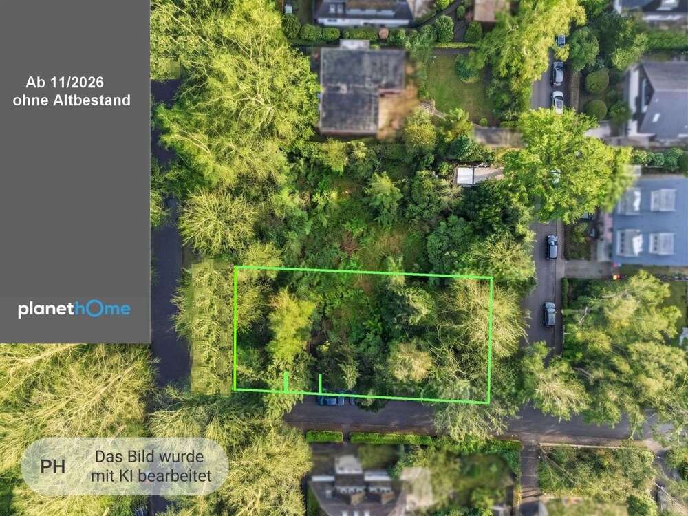 Thumbnail-Grundstück zu verkaufen in Hamburg 779.500,00 € 860 m²
