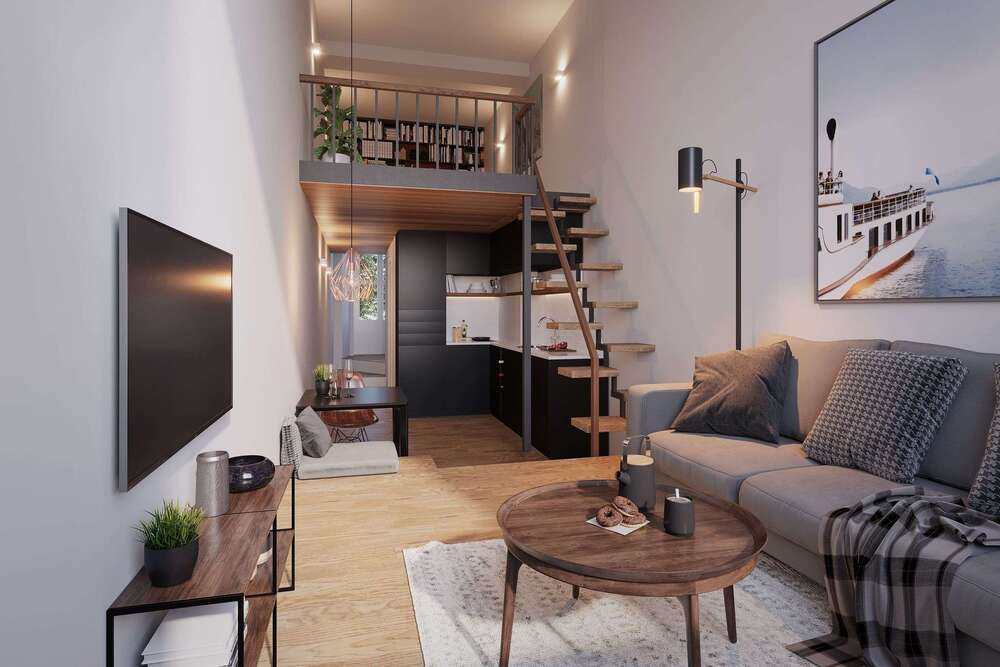 Thumbnail-Wohnung zum Mieten in FürstenbergHavel 440,00 € 37.23 m²