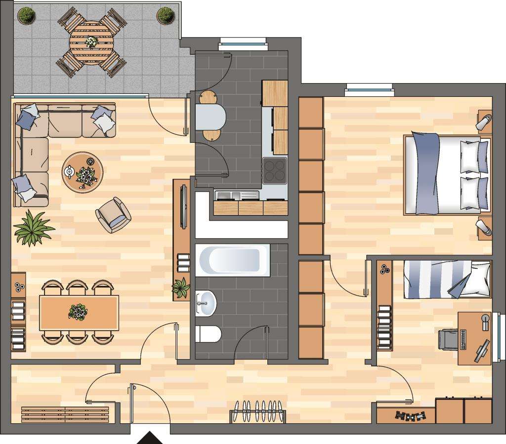 Thumbnail-Wohnung zum Mieten in Neustadt an der Weinstraße 769,00 € 72.2 m²