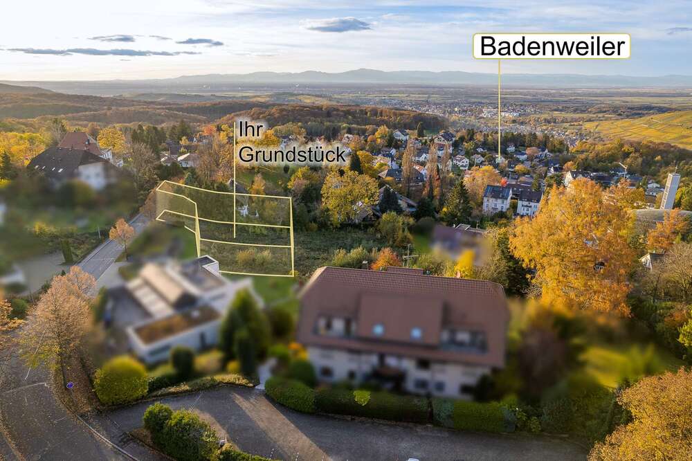 Thumbnail-Grundstück zu verkaufen in Badenweiler 469.000,00 € 680 m²