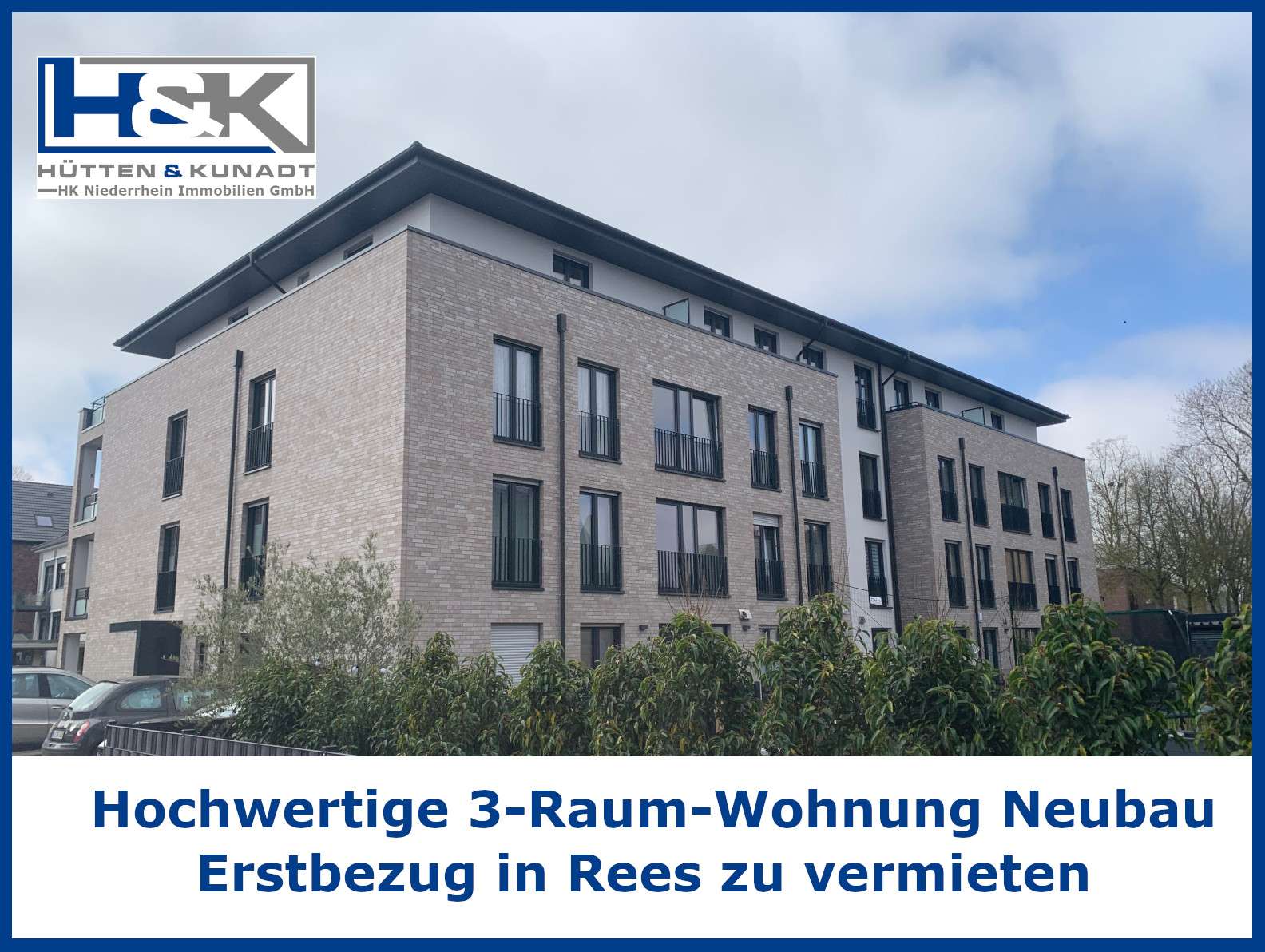 Thumbnail-Wohnung zum Mieten in Rees 1.235,00 € 107 m²