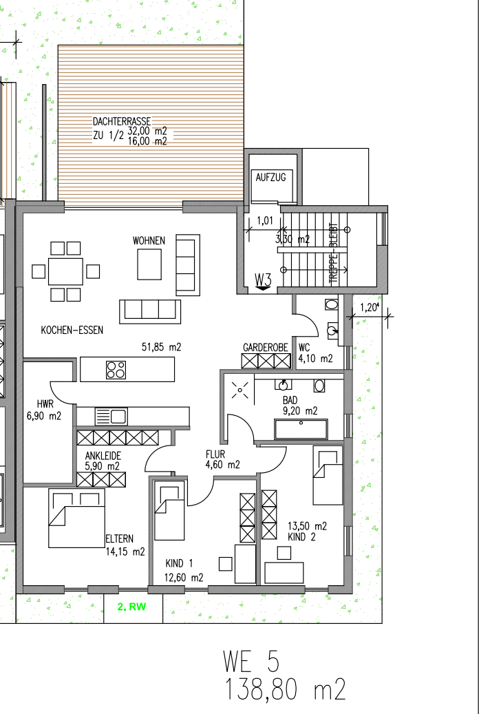 Thumbnail-Helle neue Penthousewohung mit großer Dachterrasse in Schweich-Stadtmitte