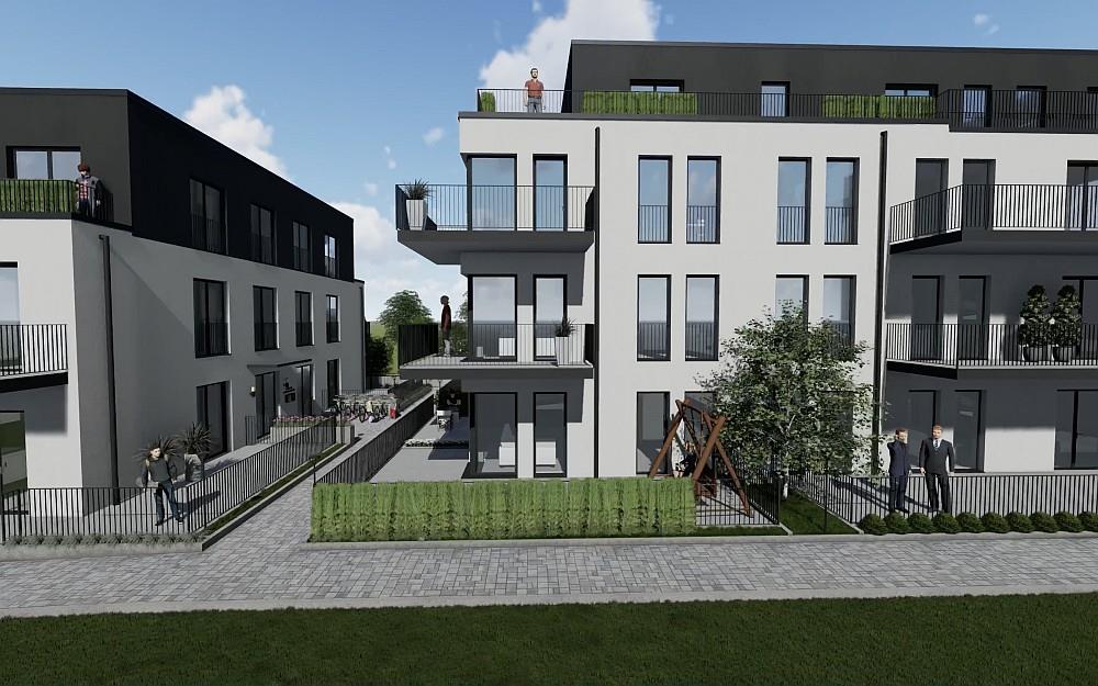Thumbnail-Tolle Penthousewohnung mit großer Dachterrasse im Energiesparhaus in Trier-Kürenz