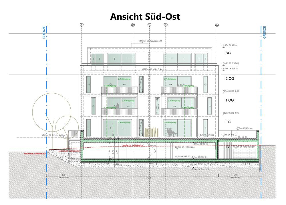 Thumbnail-Altersgerechtes Wohnen im KFW 40 Energiesparhaus Nähe Porta Nigra – an den Krankenhäusern