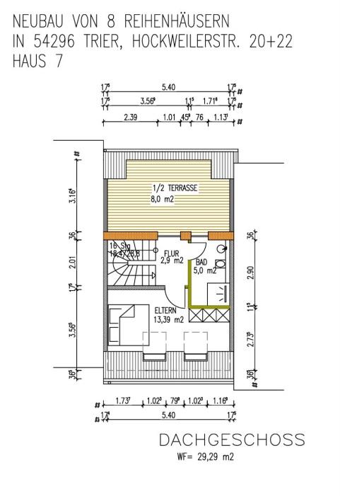 Thumbnail-Anstatt Eigentumswohnung - Neues Reihenhaus Trier-Irsch mit toller Dachterrasse und Weitblick