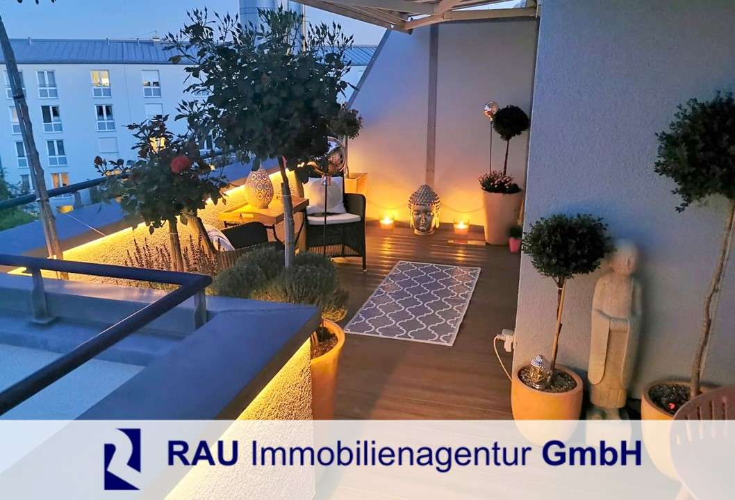 Thumbnail-Traumhafte Dachterrassen-Wohnung mit 3 Zimmern in Bogenhausen (Erbpacht)