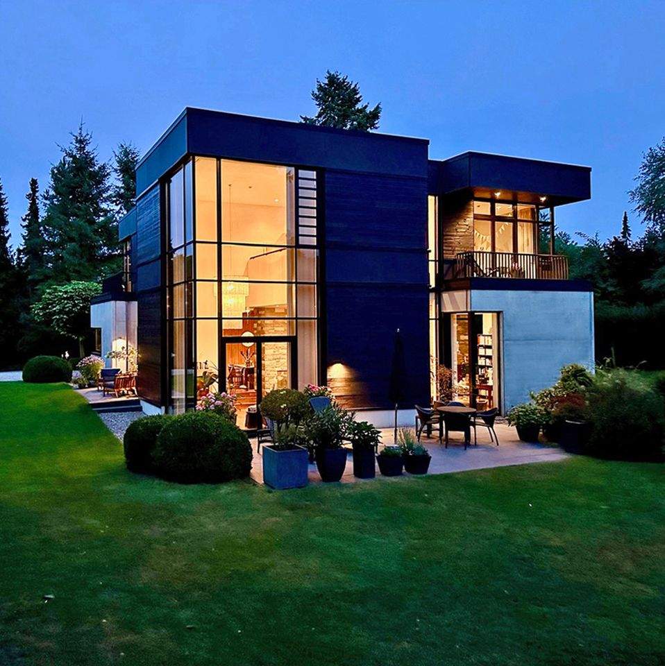 Thumbnail-Architekturtraum mit Blick auf den eigenen Wald. Weitere Bebauung möglich.