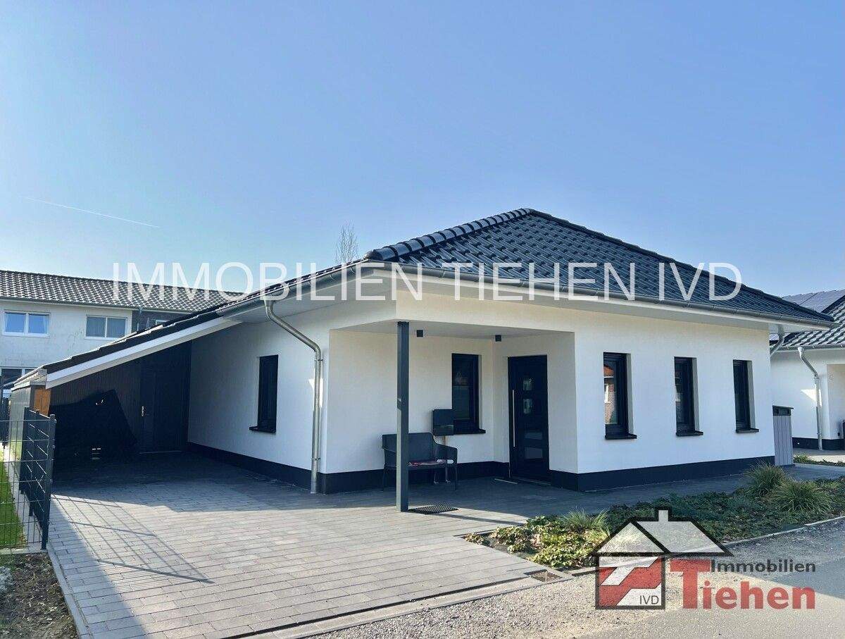 Thumbnail-Projektierter Neubau Bungalow für komfortables Wohnen auf einer Ebene im KfW 40 Standard