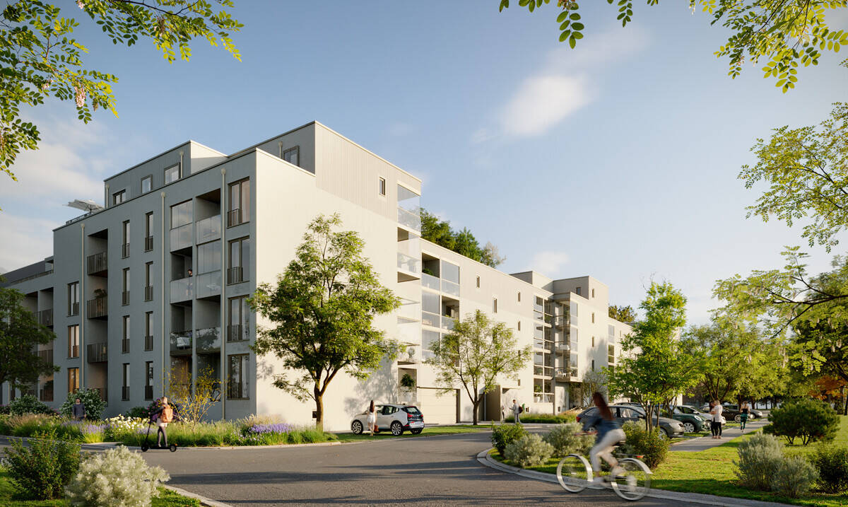 Thumbnail-Kompakte 2-Zimmer-Wohnung mit Morgensonne - komfortabler Neubau