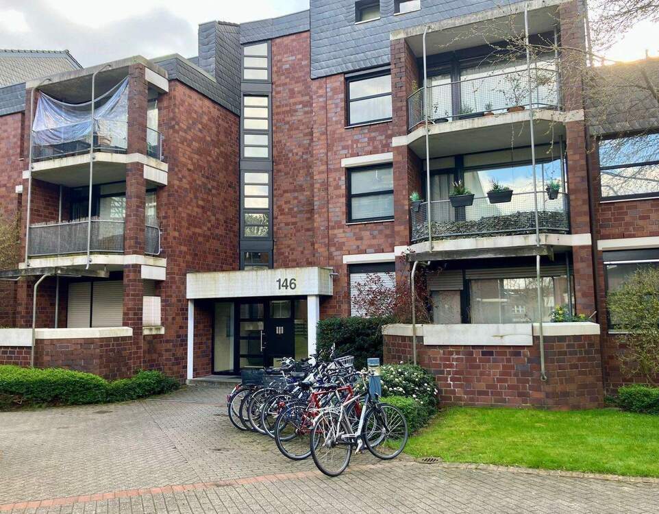 Thumbnail-Münster Gievenbeck - Erdgeschosswohnung mit Balkon und Blick ins Grüne!