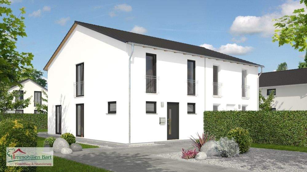 Thumbnail-10 MIN. VON L-REMICH: MASSIVER NEUBAU DOPPELHAUSHÄLFTE MIT GRUNDSTÜCK!