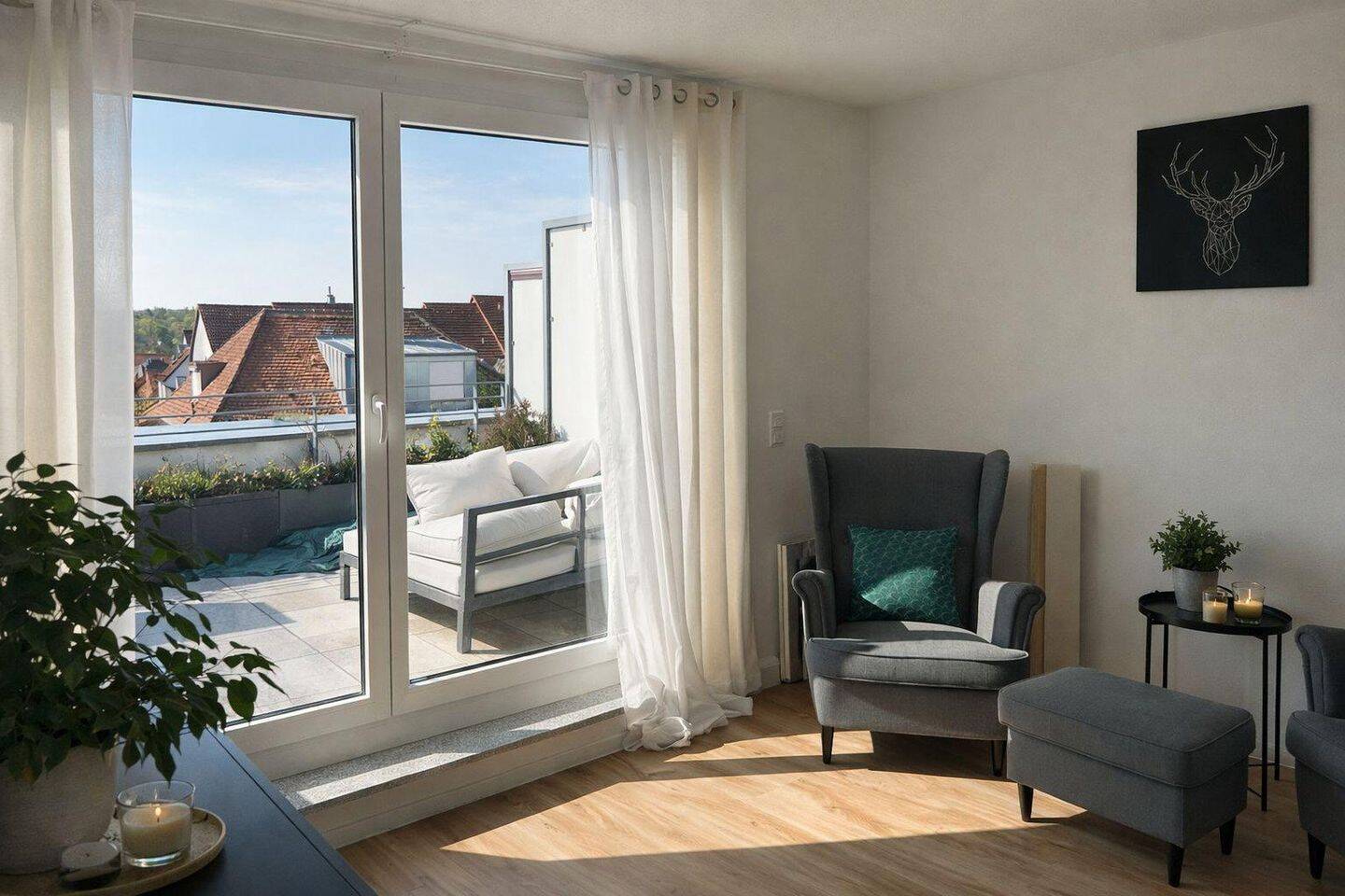 Thumbnail-Hochwertiges Schultheiss-Reihenhaus in Schwabach - 5 Zimmer, Dachterrasse, Garten & Carport