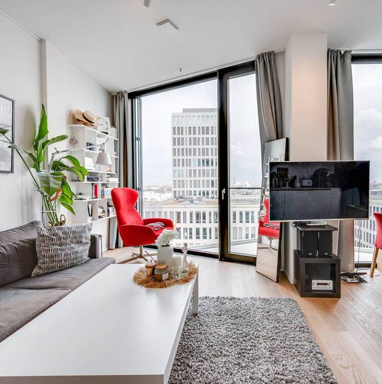 Modernes Wohnen im FRIENDS Tower 1,5-Zimmer-Apart