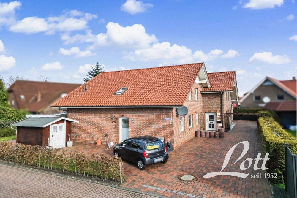 Thumbnail-+++ Gepflegte Doppelhaushälfte mit Carport in beliebter Wohnlage in Edewecht Portsloge +++