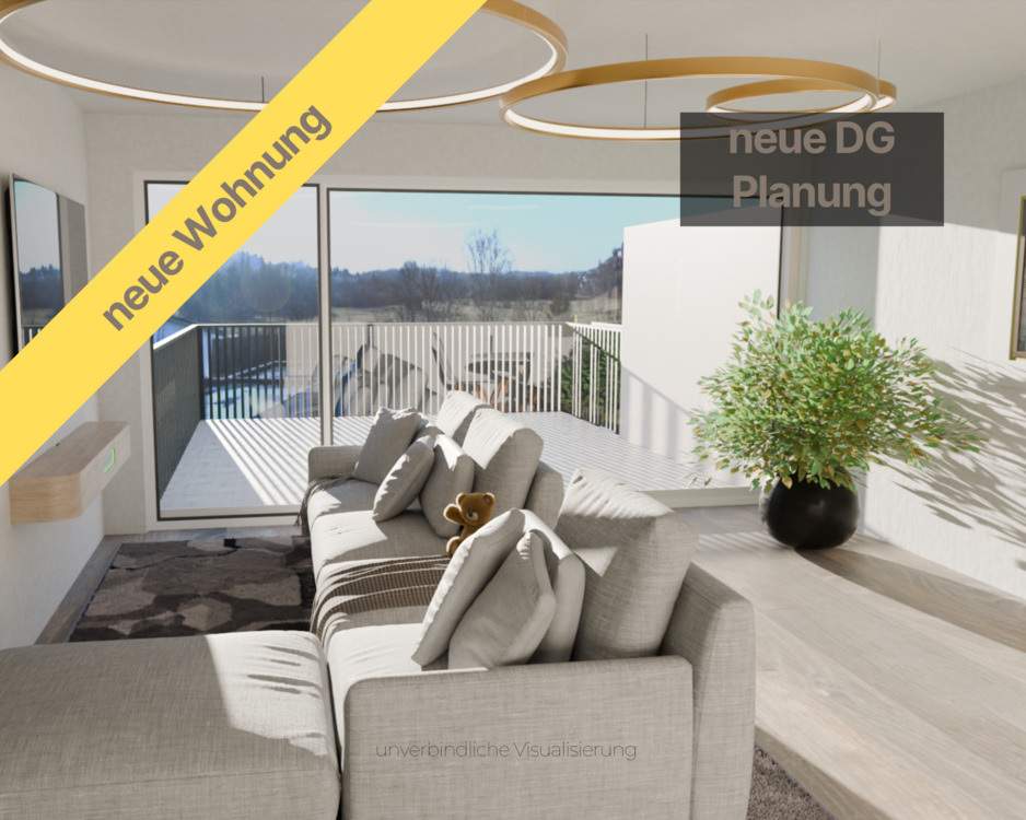 Thumbnail-Nürtingen Whg B24 NEU: charmante 3,5-Zimmer-Dachgeschosswohnung mit Balkon