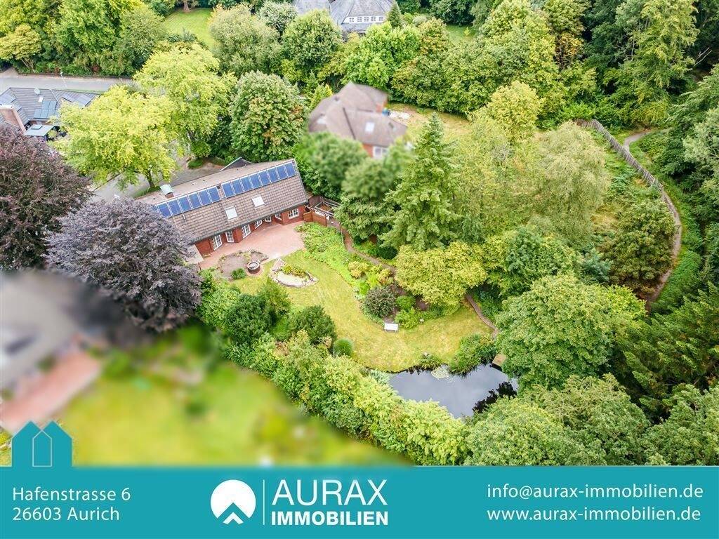 Thumbnail-Großzügiges Anwesen mit 328 m² Wohnfläche, Einliegerwohnung und parkähnlichem Grundstück in Aurich-Egels