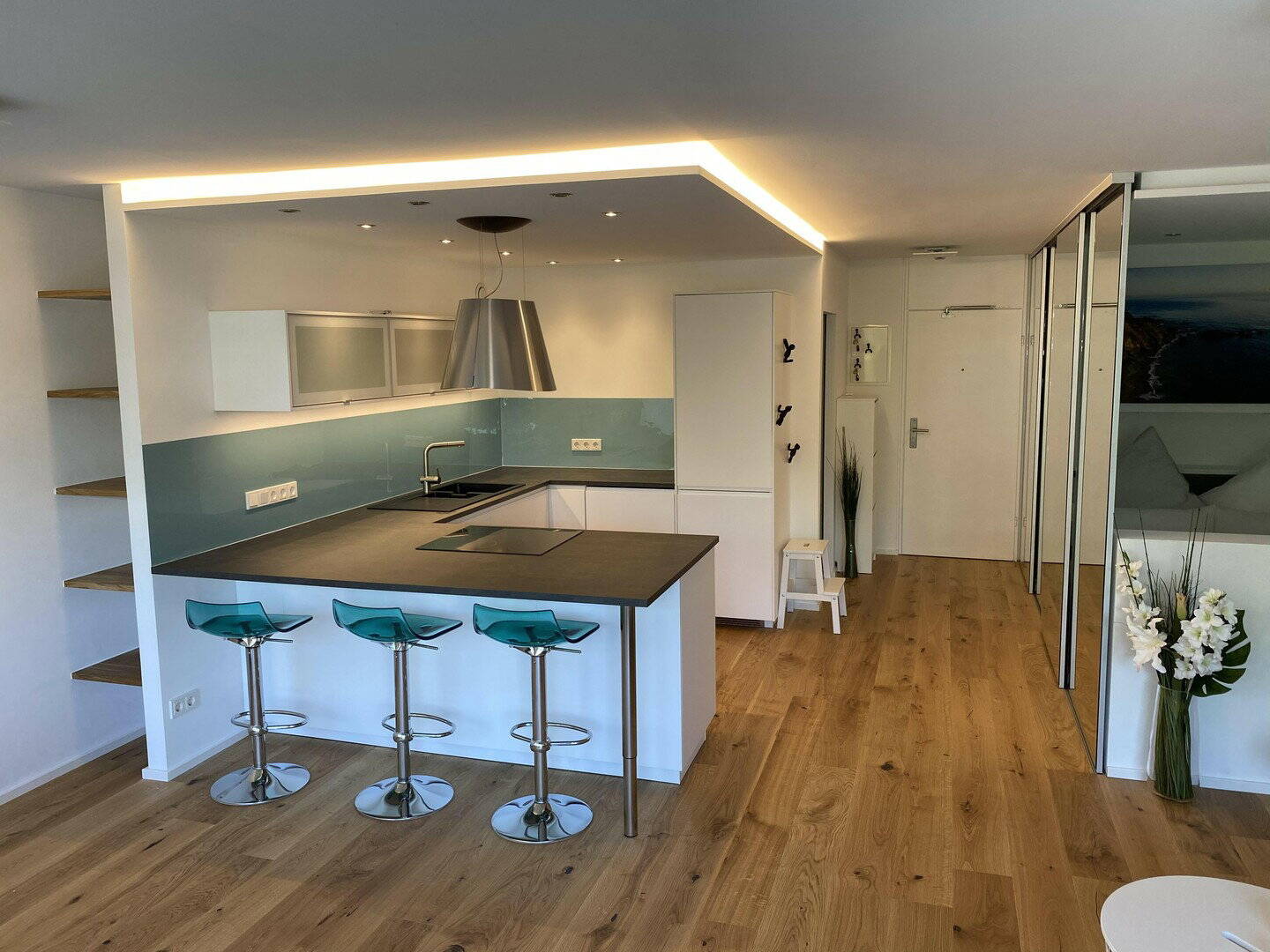 Thumbnail-49m² neuwertig Appartement Neckarpromenade Wohnen am Neckar löffelfertig möbliert