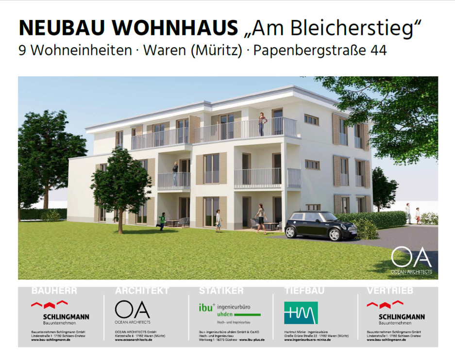 Eigentumswohnungen in Waren (Müritz)