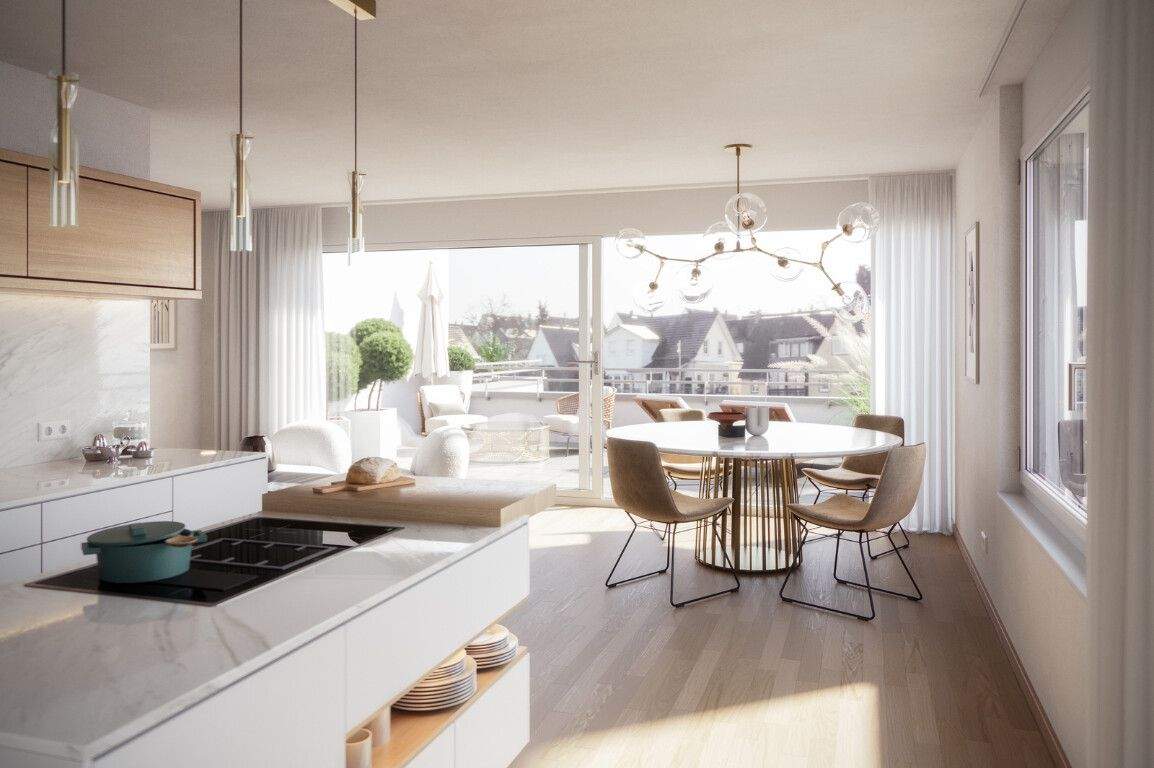 Thumbnail-4-Zimmer-Wohnung mit Gartenanteil und Einbauküche