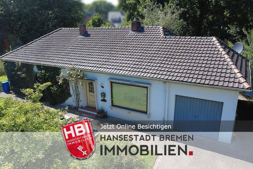Thumbnail-Burglesum Familienfreundlicher Bungalow in attraktiver Lage mit viel Potenzial
