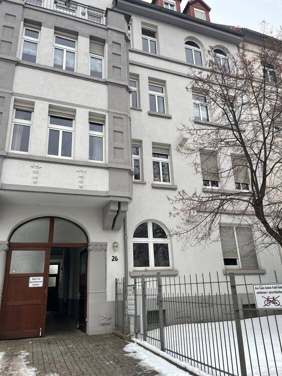 Thumbnail-Helle Erdgeschosswohnung mit Balkon in Erfurt Nord