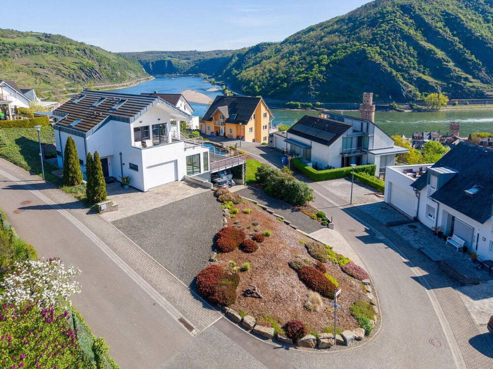 Thumbnail-Wunderschönes Wohnen mit Blick auf den Rhein und die Weinbergen als Hinterhof.
