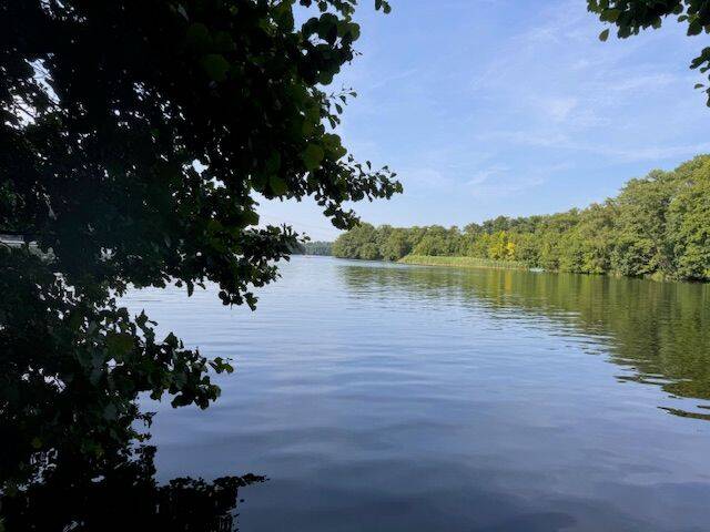 Bötzsee vom Schwimmsteg aus!