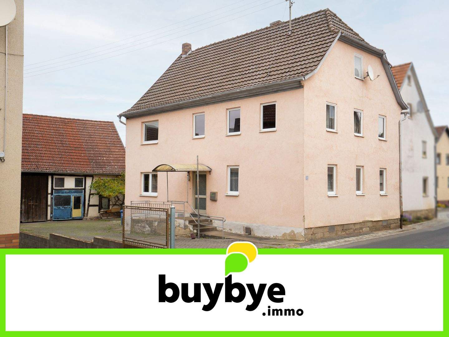 Thumbnail-RESERVIERT!! Mellrichstadt: Einfamilienhaus mit Scheune und großem Grundstück im Ortskern - ideal für Handwerker und Individualisten