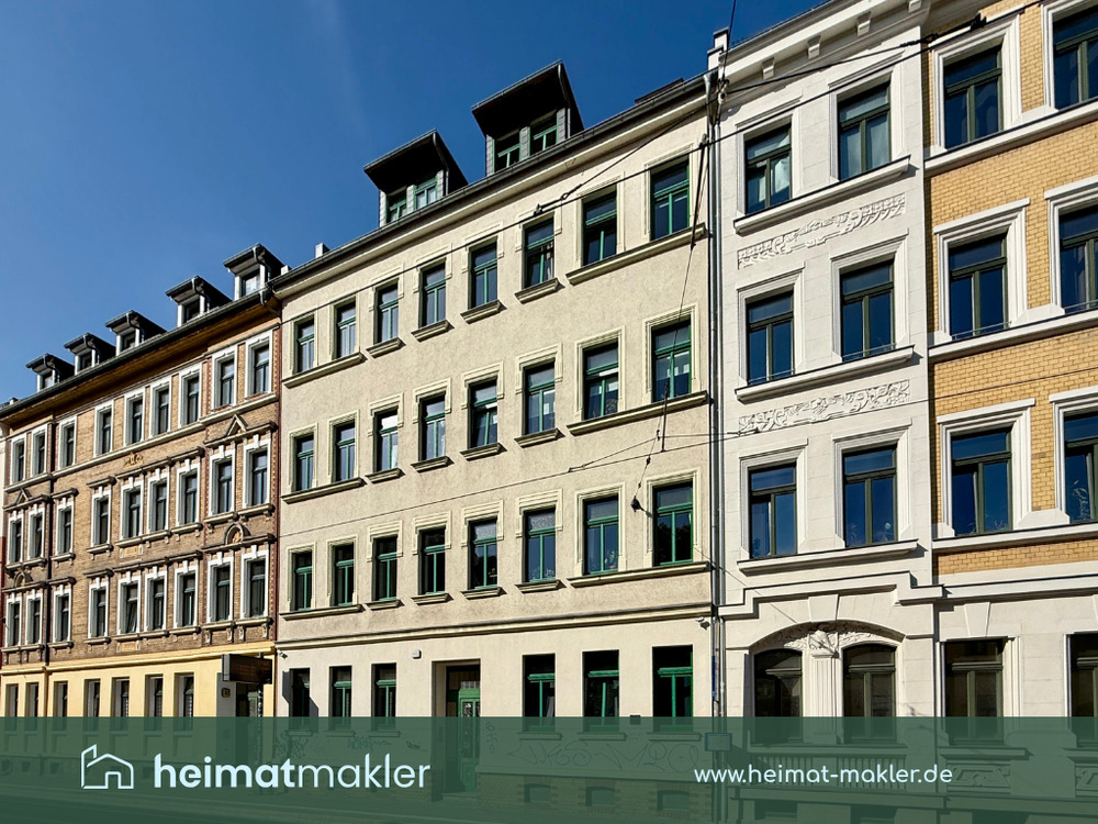 Thumbnail-Gepflegte 2-Zimmer-Wohnung mit Balkon in Lindenau - vermietet