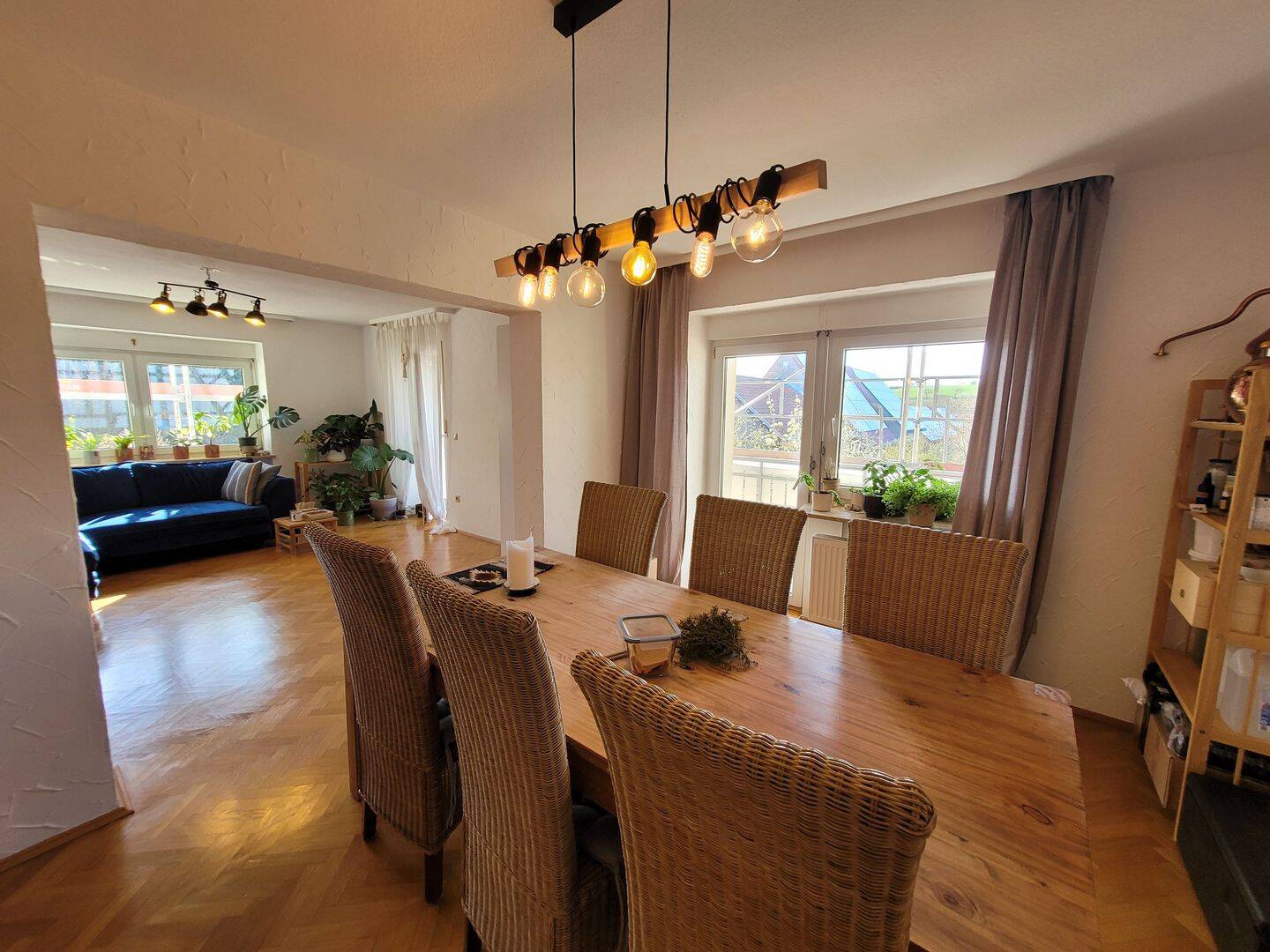 Thumbnail-Gützingen: Großzügige, helle Erdgeschoss-Wohnung mit Balkon und Garage in ländlicher Lage!