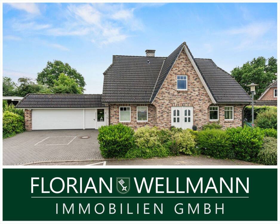 Thumbnail-Heeslingen | Stilvolles Einfamilienhaus läßt keine Wünsche offen - Pool, Kamin und toller Garten.