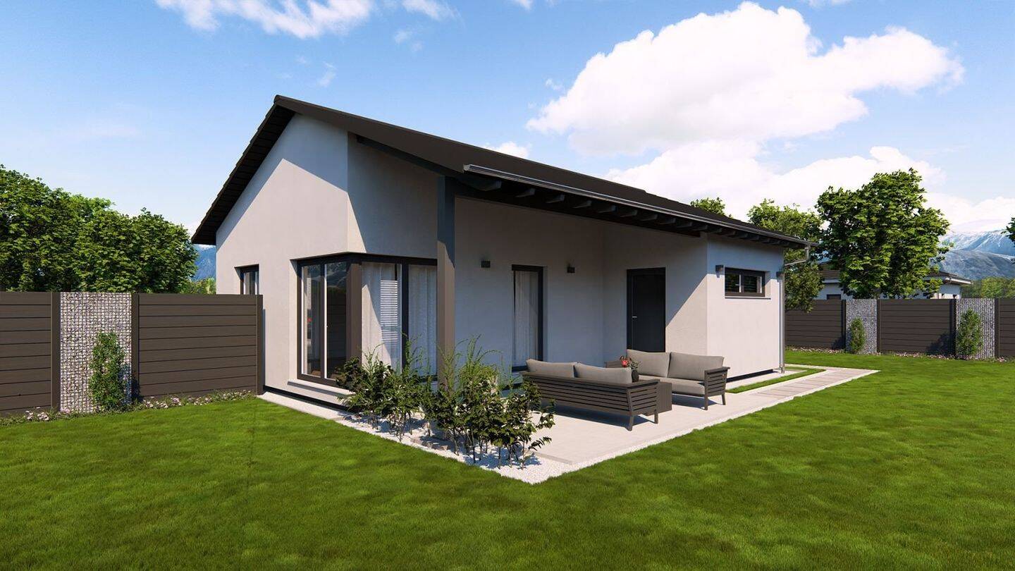 Thumbnail-AKTION !! ELEGANTER BUNGALOW MIT OFFENEM WOHNKONZEPT - Einzugsfertig inkl. Grundstück