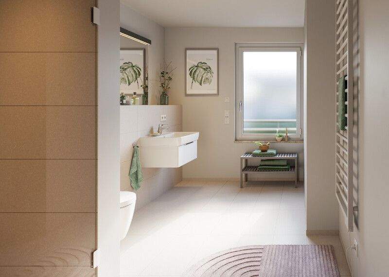 Thumbnail-Exklusive 3-Zimmer-Neubauwohnung im 1. Obergeschoss mit hochwertiger Ausstattung