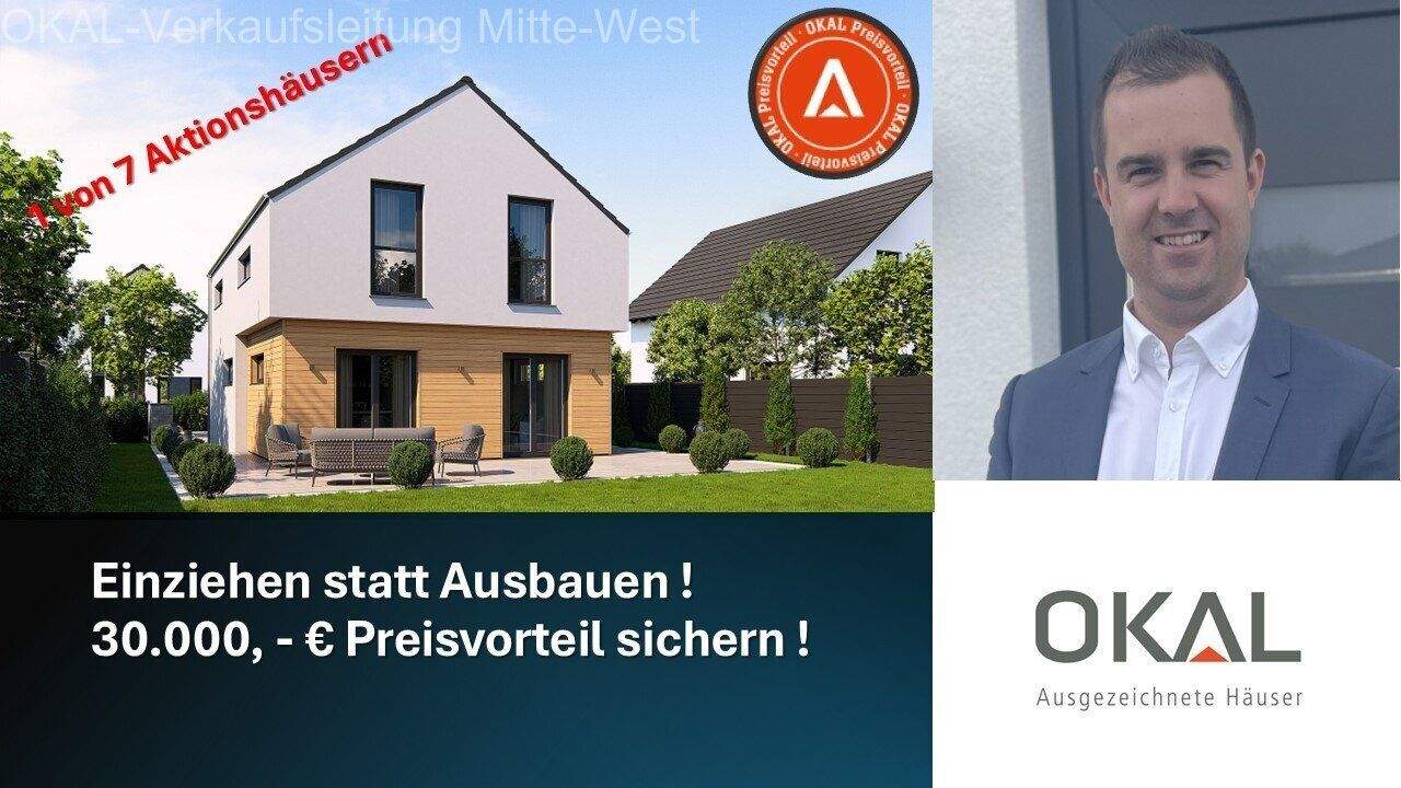 Thumbnail-AKTION !! Ihr Traumhaus - gebaut auf Ihrem Grundstück oder mit unserem Grundstücksservice - EINZUGSFERTIG